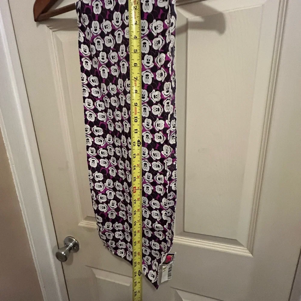 Vintage Disney Purple and Black Mickey Mouse scarf